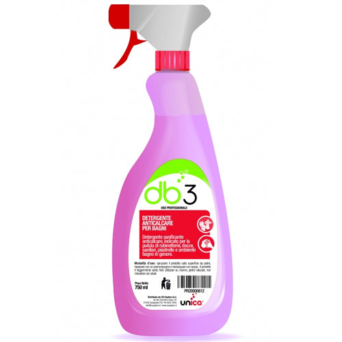 DB 3 Detergente Super profumato 750ml Conf 6 Pz.